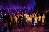 The Company of The Witches Of Eastwick at the curtain call