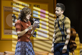 (L-R) Molly-Grace Cutler (Carole King) and Tom Milner (Gerry Goffin)