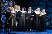 SISTER ACT. Lelsey Joseph 'Mother Superior', Landi Oshinowo 'Deloris Van Cartier' and Company