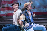 LtoR Tom Roe & Zachary Hunt in POLICE COPS THE MUSICAL