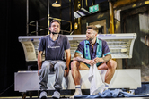 THE FULL MONTY. Nicholas Prasad and Jake Quickenden.  - Ellie Kurttz