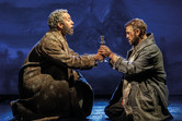 LES MISERABLES. Donald Craig Manuel as 'Bishop Of Digne' and Jon Robyns as 'Jean Valjean'. Photo By Johan Persson.jpg