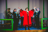 Gareth Cassidy in The Card (2), Fenton Town Hall. Credit Andrew Billington.jpg