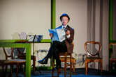 Gareth Cassidy in The Card, Fenton Town Hall. Credit Andrew Billington.jpg