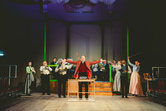 The company of The Card, Fenton Town Hall. Credit Andrew Billington.jpg