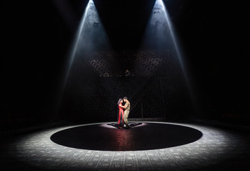 3. Jessica Lee (Kim and Alternate Mimi) and Christian Maynard (Chris) in Miss Saigon. Photo by Johan Persson. (2).jpg 