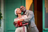 Marc Small (Victor Prynne) and Amelia Donkor (Amanda Prynne) 2