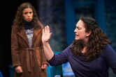 Lanna Joffrey (Fatemeh) and Nalân Burgess (Shirin) in Sister Radio - Fraser Band