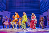 LtoR Josie Benson as Tanya, Mazz Murray as Donna & Gemma Goggin as Rosie in MAMMA MIA!  - Brinkhoff & Moegenburg