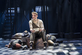 Matthew Duckett as Crutchie in Disney's NEWSIES