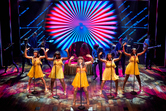 Elesha Paul Moses (centre) as Tina Turner, with the Ikettes in TINA The Tina Turner Musical  - Manuel Harlan